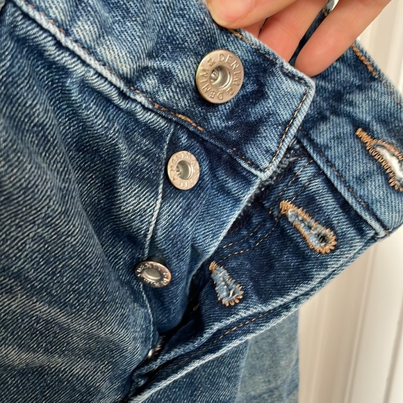 H&M denim Straight Leg Medium wash 36x32 - Picture 7 of 7